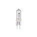 10 Pack 50 Watt T4 JCD-Type GY6.35 120 Volt 2800K 2000Hour Clear Halogen Lightbulb