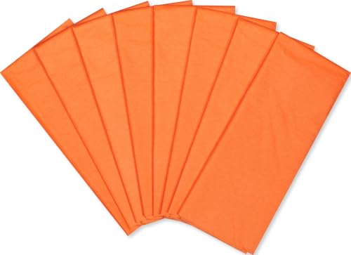 Papyrus 8 Sheet 20 in. x 26 in. Orange Tissue Paper for All Occasions