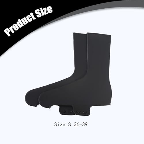 2 pares de cubre zapatos, protectores de zapatos impermeables, resistentes al viento y lluvia para hombres y mujeres miniatura 3
