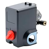 Pressure Switch Compatible with Industrial Air Porter Cable Air Compressors 105 to 135 psi 4 Port Replace for 034-0226