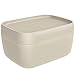 Produktbild Rotho Sofia Dekobox 19l mit Deckel, Kunststoff (PP) BPA-frei, cappuccino, L/19l (39,3 x 29,7 x 21,1 cm)
