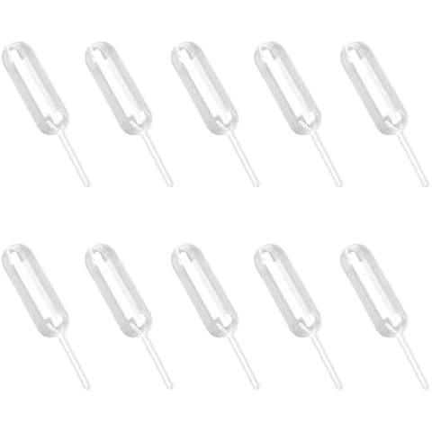XHNFCU 60 Pcs Mini Liquid Transfer Pipettes Cover