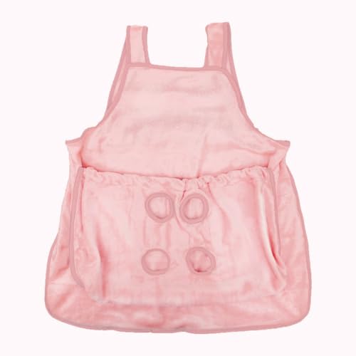 NexPon 猫エプロン爪切り 猫 つめきり 暴れない 猫 寝袋 猫 抱っこ エプロン 猫抱っこ紐 猫かき エプロン 防寒 暖かい 犬 抱っこ紐 小型犬 猫エプロン抱っこ爪切り 猫エプロン 屋内 屋外 旅行 (ピンク)