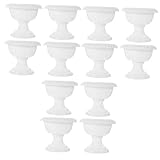 Pot de fleurs romain : pot de fleurs est idéal pour plantes vertes et fleurs à et à l'extérieur, pots de fleurs