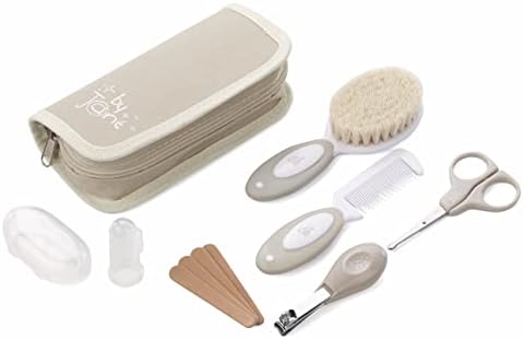 Set Cura Bambino Nuvita 1146 - Forbicine, Pettine, Aspiratore Nasale, Senza BPA, English Rose - Foto 2