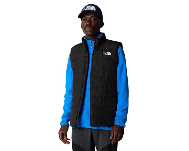 Image of THE NORTH FACE Men's Aconcagua 3 Insulated Vest | Wind Resistant, Water Repellent, 600 Fill Waterfowl Down Insulation