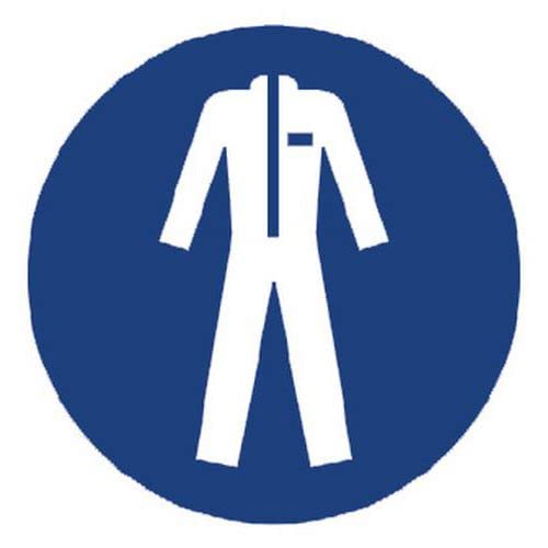 NEW CARTELLO SEGNALETICO ROTONDO - Indossare