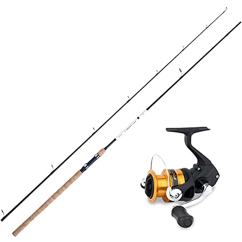 Shimano WFT Meerforellen Combo Angelset - Shimano Rolle + WFT Rute 3,10m. Profi komplett Meerforellenangeln Set. Besteht…
