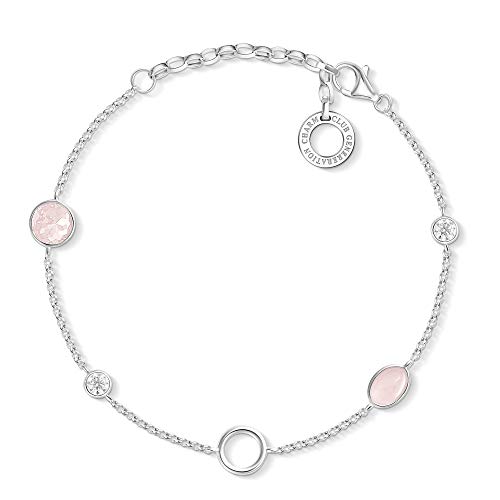 Bracelet à breloques Thomas Sabo X0271-646-7 en argent 925 et pierres éclatantes