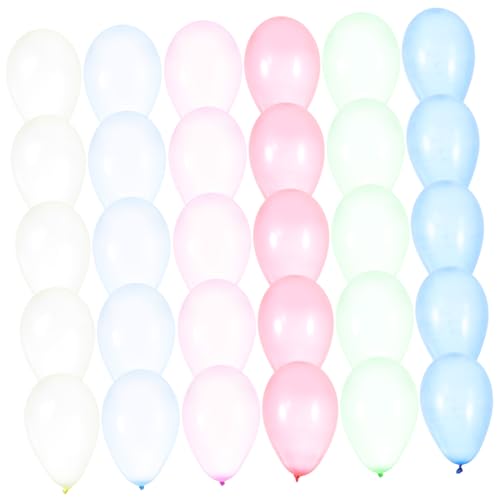 OUNONA Latex Water Balloons Bulk 500pcs Air Balloons Toys for Pool Sports Carnival Decorations