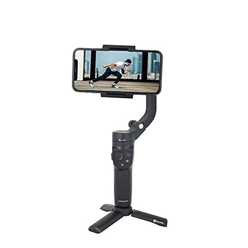 Cardán para teléfono con poste extensible SCRUBY Vlog Pocket 2 y rotación automática suave 6