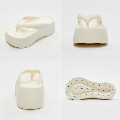 utune Women Cloud Flipflop with Arch Support Soft Pillow Thong Slippers Cushiony Beach Flip Flops EVA Comfy Bath Spa Walking Sandals For Women Men2