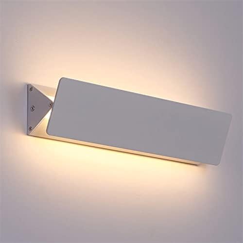 Aplique LED de pared rectangular regulable con iluminación indirecta de aluminio 2