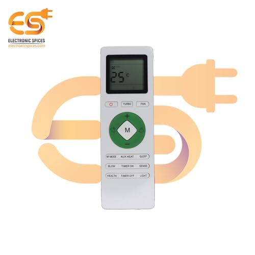 Image of Electronic Spices AC Remote | Compatible with Daikin AC (Model AC-233) with AAA Batteries