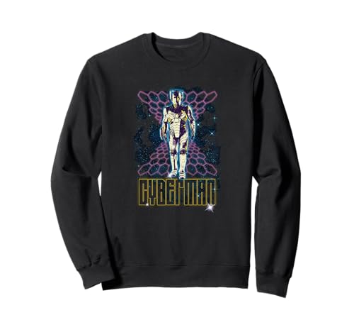 Image of 80s Cyberman Retro Futuristic Cyber Sci-Fi Fan Sweatshirt