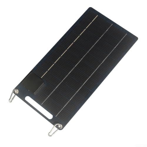 Cargador solar para mochileros panel flexible de 10W ideal camping 5