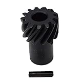 A-Team Performance Steel Distributor Gear Reverse Cut 0.500 inch Distributor Shaft Compatible with...