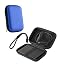 toergy Festplattentasche für WD 5TB My Passport Externe Festplatte - 2.5 Zoll stoßfeste EVA Schutztasche, kompatibel mit 1TB/2TB/4TB/6TB HDD, Blau