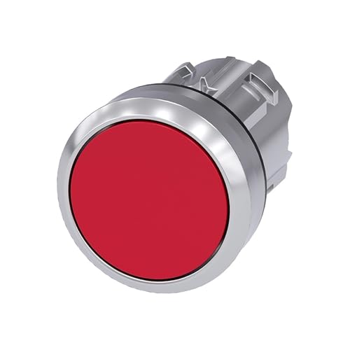 Tête plate 3SU mécanique robuste bouton poussoir Siemens 3SU1050-0AB20-0AA0