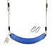 Produktbild h2i Kinderschaukel 66cm x 14cm Sitzfläche 1,55m Ø10mm Seil für Schaukelhöhen von 2,00m bis 2,50m in Blau incl. Karabiner zum Einhängen