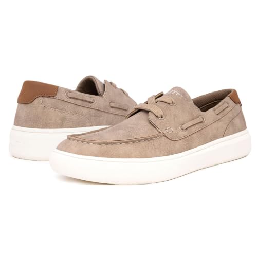 Image of NAUTICA Men's Lace-Up Boat Shoe Casual Loafers Comfort Sneaker - Walking Moccasin