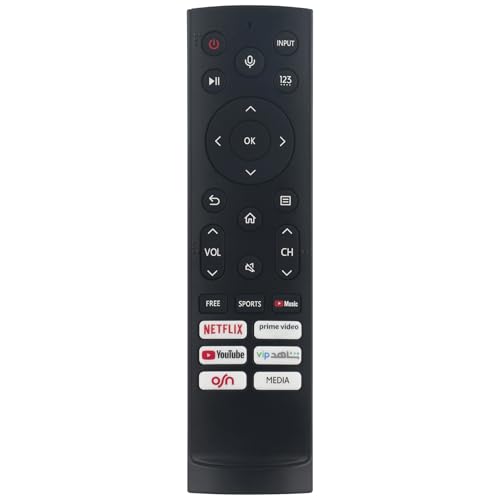 ALLIMITY Sprach Fernbedienung Ersatz passend für Hisense Mini-LED ULED TV ERF3F90H 55U71HQ 65U71HQ