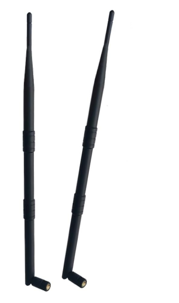 NBR Sucker Rubber Duck 9dbi Whip Antenna GSM Omni Directional WiFi Antenna SMA Male Plug 2.4 GHz/ 5GHz for Wi-Fi Wireless Modem, GSM Landline, Router, PCI/PCIe Card, USB Adapter- 2 pc.-image-21