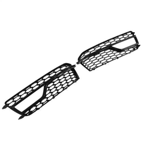 Grille de feu antibrouillard arrière pour pare-choc A5 S5 de 2012 à 2016 noir brillant