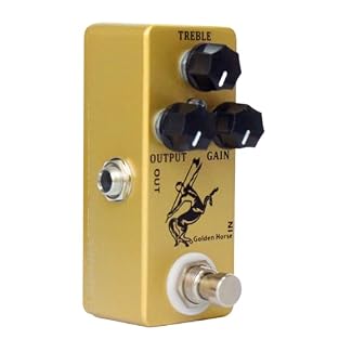 Constructed with aluminum alloy casing that resists wear and impacts featuring top mounted 9V sockets and side 6.35mm input / output sockets in standard pedal size suitable for all pedalboards Offering professional musicians and beginners access to c...