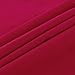 uxcell Pillow Shams Oxford Pillow Cases Egyptian Cotton 300 Thread Count Solid/Plain Pattern Set of 2 Queen(20