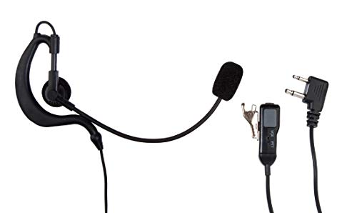 Midland MA30-L headset met oorpasstuk PTT voor radioapparatuur - Image 4