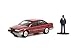 ModelToyCars 1989 Ford Taurus w/ Sales Associate in Suit, Red - Greenlight 97130D - 1/64 Scale Diecast Car