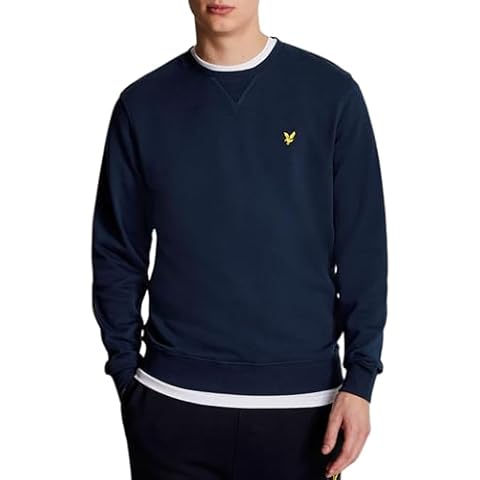Lyle & Scott Navy Crew Neck Sweatshirt 5XL Cover