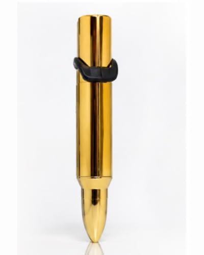 Image of This refillable Pocket Lighter is Crafted with a Durable Plastic Body and Designed for Reliable Ignition Even in Windy Conditions. Operating on Oil Fuel (Golden)