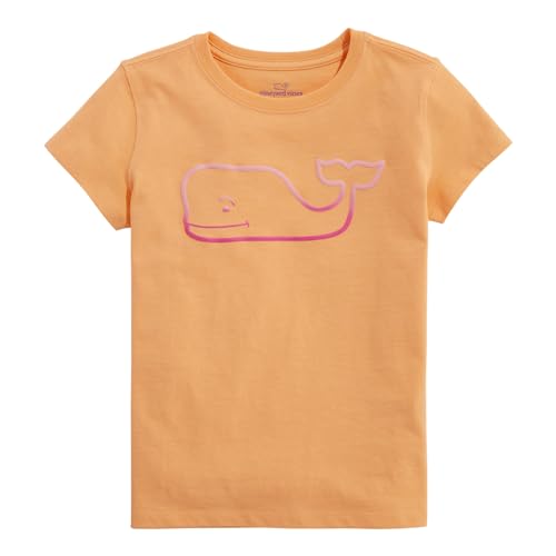 vineyard vines Girls' Lax Whale Short-Sleeve Pocket Tee
