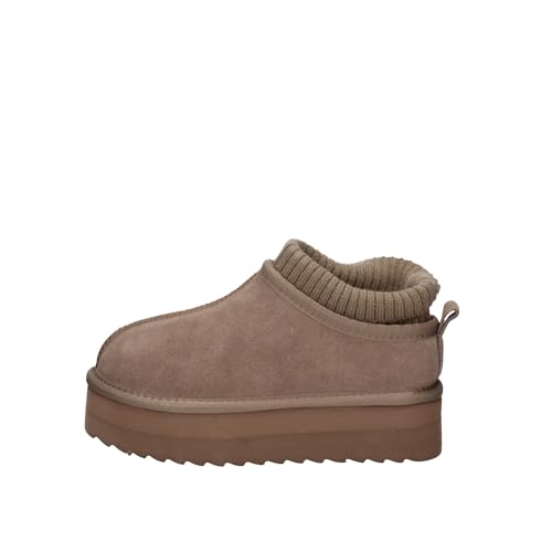 Colors of California Botas EGGY Platform con calcetín para mujer, TóRTOLA, 36 EU