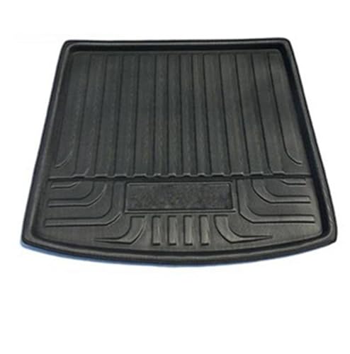 Tapis coffre voiture haut de gamme pour VW Touran MK3 2016-2019 - Finition luxe surpiquée
