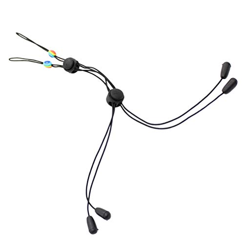 2 pares de anéis de mamilo ajustáveis sem perfuração da Exceart, grampos de mamilo, correntes corpor