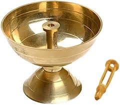 Vertika Brass Paro Diya/Arti diya/Akhand Jyoti/puja/temples ...