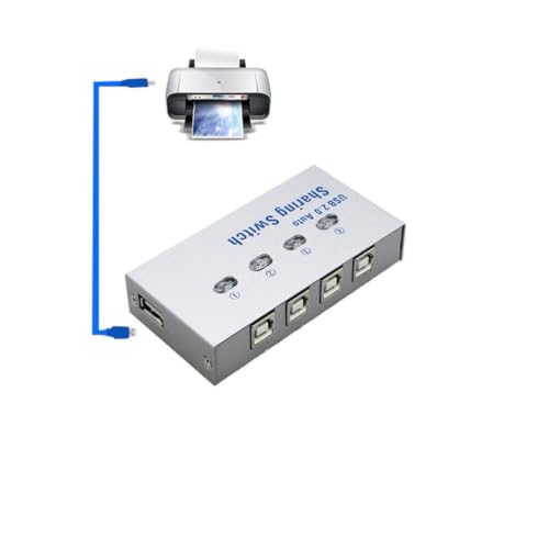 Selector de impresoras USB automático para escáner y periféricos de escritorio 6