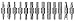 Ultra Driver 26inOne Security Bit Holder, 14 Piece