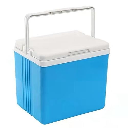 クーラーボックス 保冷力約48時間 6L 10L 15L 28L 保冷バッグ 折りたたみ式 釣り BBQ ピクニック 遠足 花火会 バーベキュー キャンプ 保温 保冷 バッグ 防水 軽量 持ち運び便利 (ブルー,10L)
