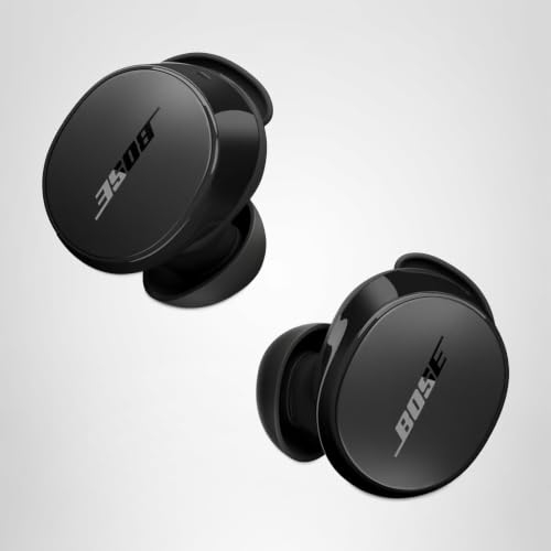 Bose QuietComfort Earbuds, Écouteurs sans Fil à réduction de Bruit, Écouteurs Bluetooth Lifestyle Confortables Longue Durée, Jusqu’à 8,5’Heures d’autonomie, Noir