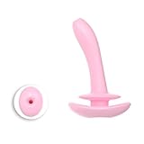 Silikon Hohlröhrenstab Dilator,Silikon Hohle Chastity Cock Cage, Dilatator Katheter Penis Plug,Sperma Plug Katheter Prostata Massage Harnröhrenstimulator,SM Bondage Mann Sexspielzeug (Rosa)