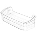 WR71X38318 Refrigerator Door Shelf for Ge Refrigerator Door Shelf Bin WR71X24428 4975917 AP7175677 EAP16619590 PS16619590 Door Bin by Cenipar