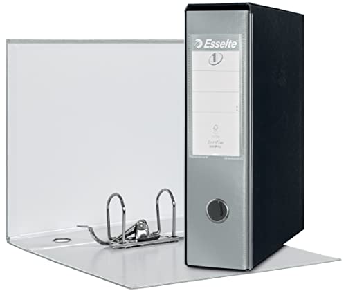 ESSELTE G53 EUROFILE Registratore - f.to commerciale dorso 8 cm - Grigio Metallizzato - 390753970
