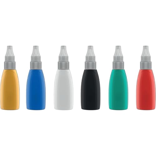 Cola Colorida, Caixa com 06 Cores Mágicas, 25g, Mercur
