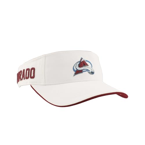 Colorado Avalanche NHL Officially Licensed Visor Impact White