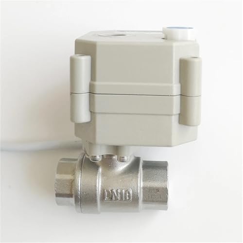 Vanne d'eau motorisée 3/8 DC12V pour plomberie de jardin