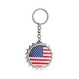 Bottle Cap US Flag Beer Opener (1)